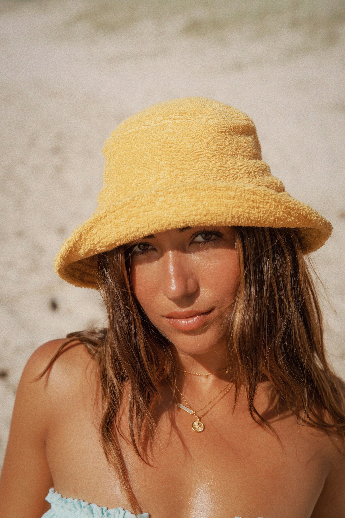 Bask Terry Hat - Marigold