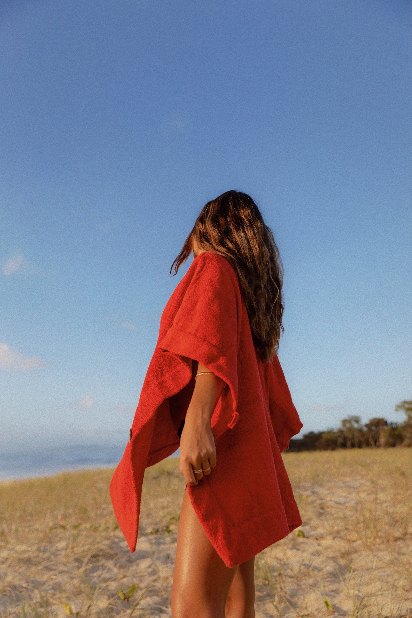 BASK KAFTAN || Red