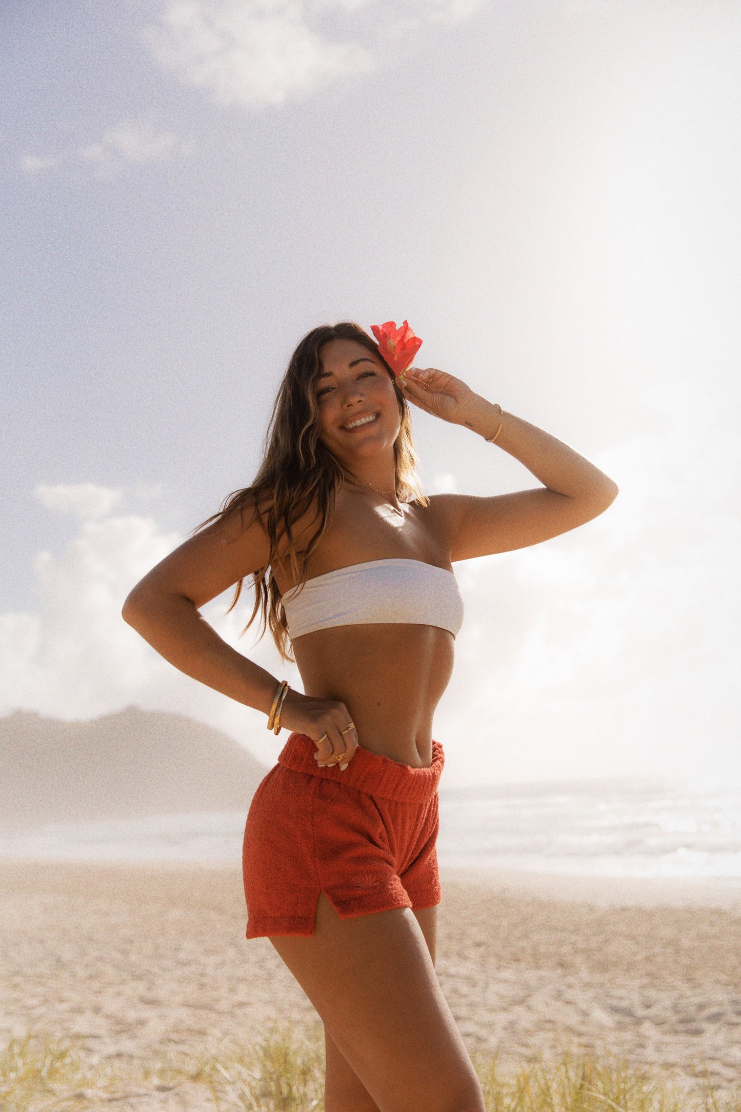 BASK SHORTS || Red