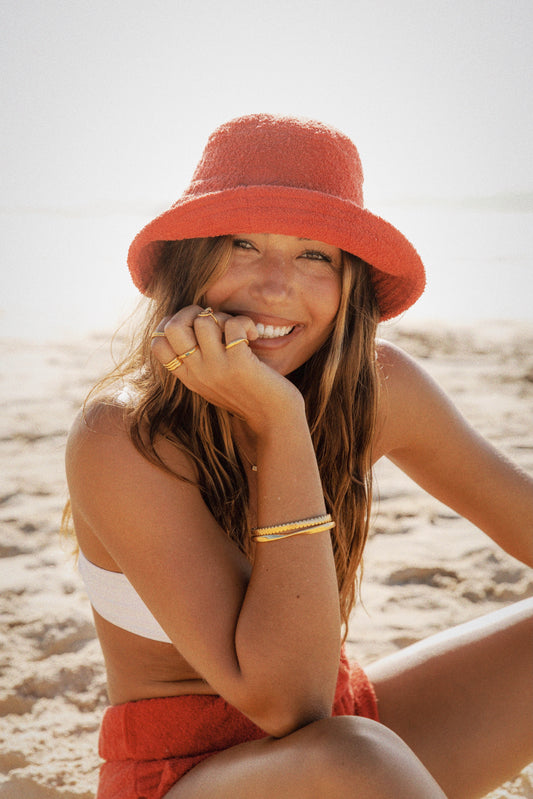 BASK Bucket Hat || Chilli