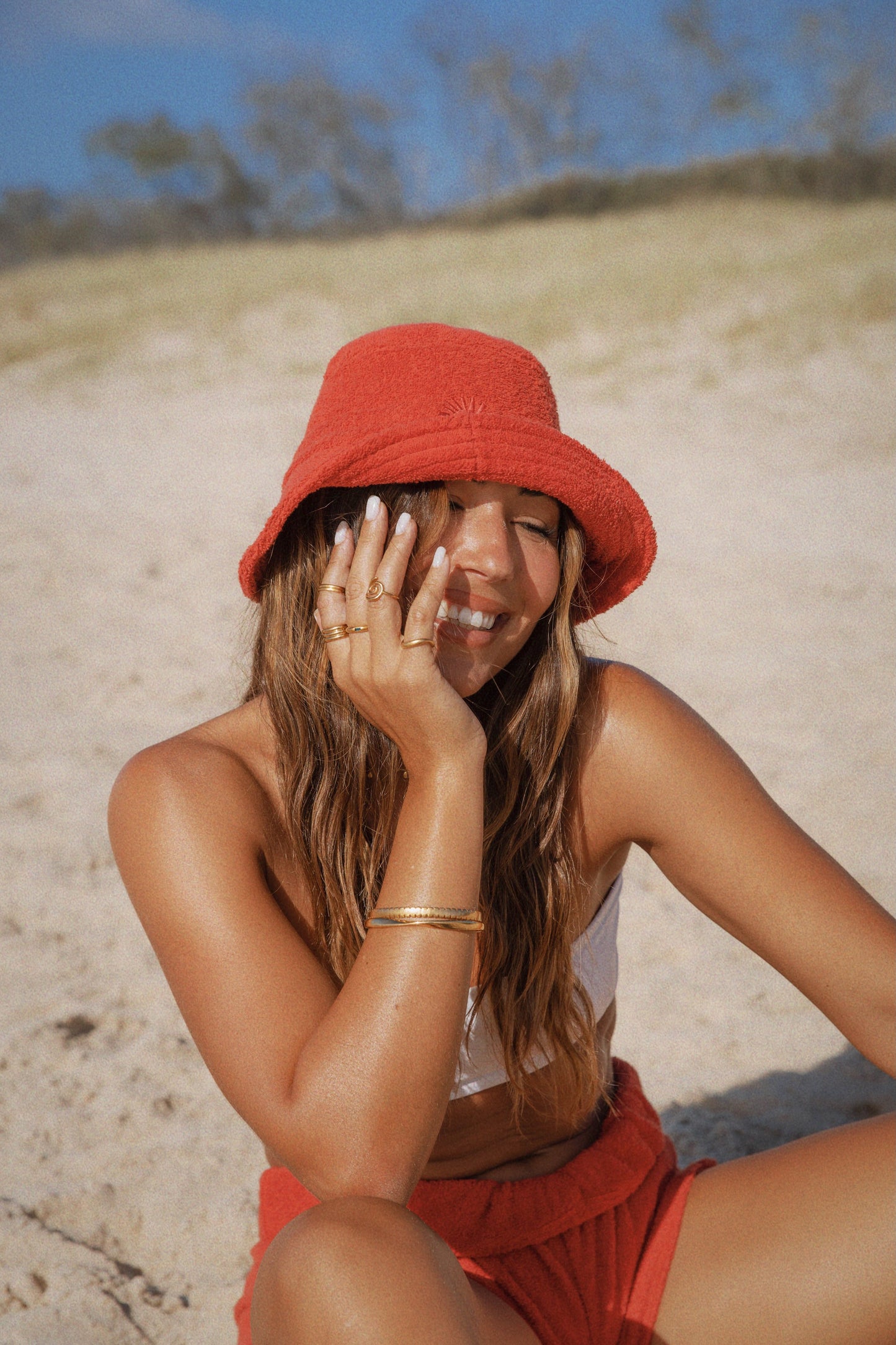 BASK HAT || Red