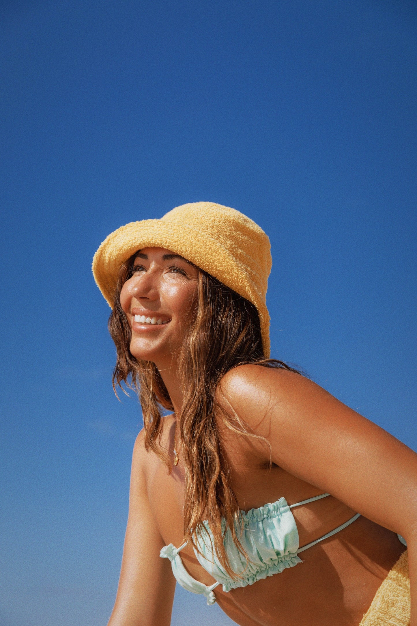 Bask Terry Hat - Marigold